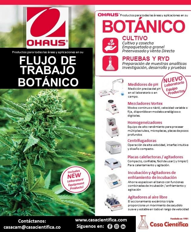 FLUJO DE TRABAJO BOTÁNICO